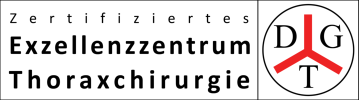 Zertifizierung Exzellenzzentrum für Thoraxchirurgie DGT