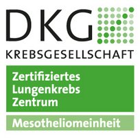 Zertitifizierung Lungenkrebszentrum inkl. Mesotheliomeinheit DKG